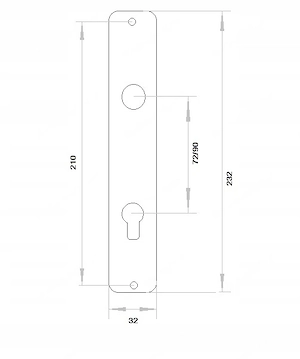 ?? Abstand: 90 mm ?? Typ: Griff - Griff ?? Farbe: Anthrazit   Graphit (RAL 7016) Set enth lt: ?? Gri Bild 4