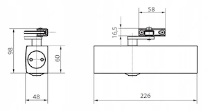 GEZE TS 2000 VBC T rschlie er mit Stange von Bronxe Der GEZE Komplettt rschlie er TS 2000 VBC mit Bild 3