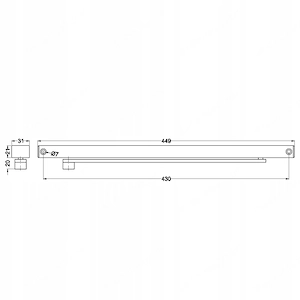 Artikel: GEZE TS 3000 5000 slide rail silver 068221 Hochwertiger Artikel aus unserem Online-Shop Bild 3