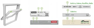 Rollo Rolladen fuer RoofLite Dakstra Dakea Velux 78x118 M6A Rot Bild 8