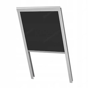 Rollo Rolladen fuer RoofLite Dakstra Dakea Velux 78x118 M6A Schwarz