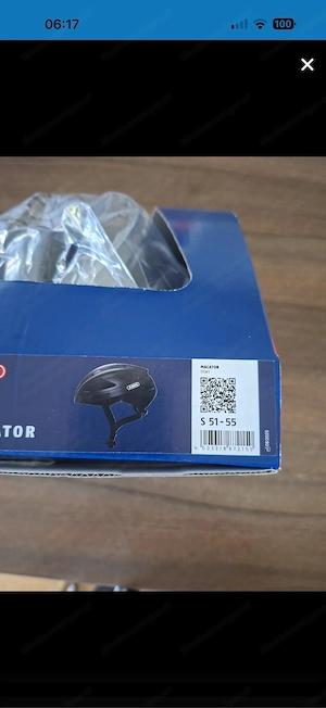 ABUS Macator Fahrradhelm   Titan (Größe S, 51-55 cm) - NEU & OVP Bild 3