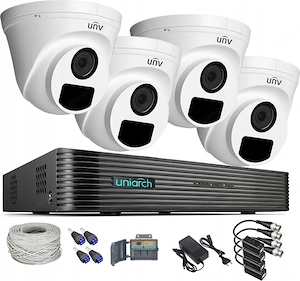 Uniarch 5MPX-UNI-4KIT-T115 mit 4 Full-HD-IR-Kameras zur  berwachung  berwachungskamera  BERWACHUNGS- Bild 2