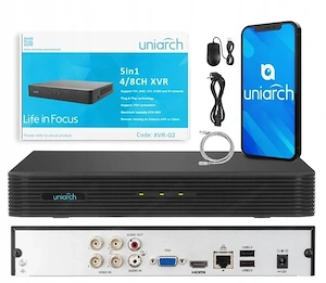 Uniarch 5MPX-UNI-4KIT-T115 mit 4 Full-HD-IR-Kameras zur  berwachung  berwachungskamera  BERWACHUNGS- Bild 4
