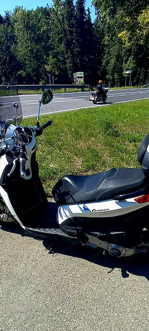 Toller Cruiser Piaggio Roller Carnaby 300 ccm  Bild 3