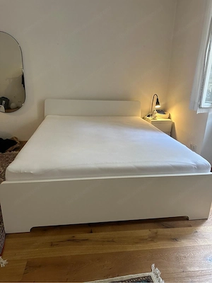Ikea Bett mit Lattenrost Bild 2