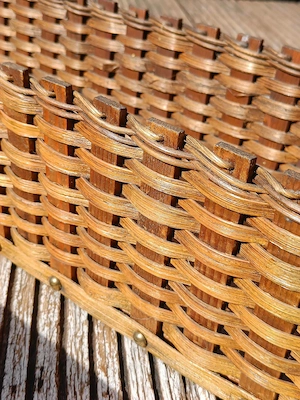 Blumentopf aus Holz Bild 2