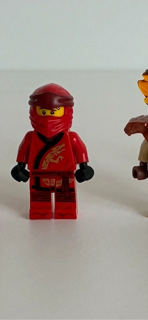   LEGO Ninjago Figuren Konvolut   Kai DX, Kai ZX, Cole DX, Rattla & Pyrodestroyer    Bild 3