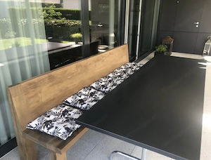 Garten Holzbank massiv