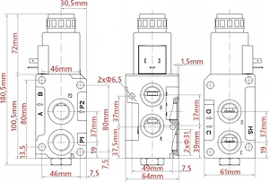3-teiliges Hydraulikset 40 l min mit Schwimmteil und Arretierung f r TURA-Schwimmen Bild 4