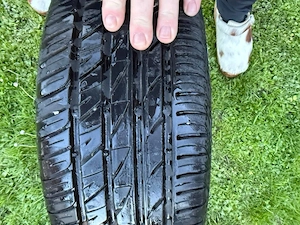 Komplett Räder Satz 185 55 R15 auf Dezent 6j15 H2 4 Loch Lochkreis 98 Fiat Panda Bild 7