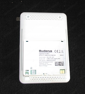 Buderus Raumregler Logamatic TC100 Der Logamatic TC100 ist ein intelligenter Regler, mit dem Sie Bild 6