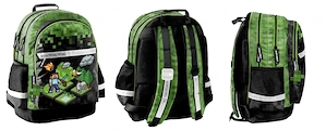 Der Schulrucksack besteht aus einem starken 600D-Polyestermaterial, das speziell mit einer Bild 3
