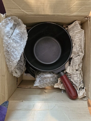 Fondue Set mit Tellern Bild 4