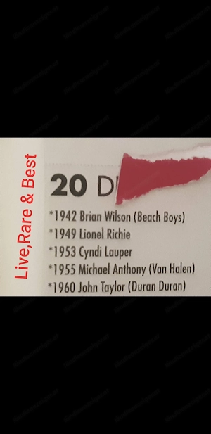 BrianWilson86BeachBoysAZ AaronZzTop Uvm  Bild 3