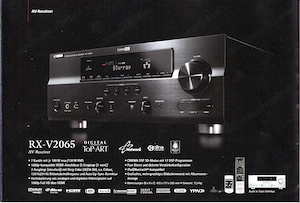 Yamaha RX-V2065 7.2 AV-Receiver (High-End Sound & Kraftvoll)