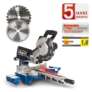 Scheppach Kapp- und Gehrungss ge HM216 Zugs ge Kapps ge inkl. S gebl tter
