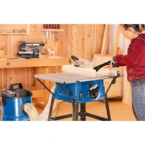 Scheppach Tischkreiss ge HS100S 2000 W, mit Untergestell, 2 Tischverl ngerungen Bild 2