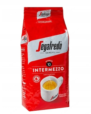Segafredo Intermezzo ist eine hervorragende Mischung aus Arabica- (60 %) und Robusta-Bohnen (40 %),