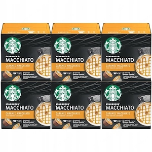 Das Set beinhaltet: 6 x STARBUCKS Caramel Macchiato von NESCAF  DOLCE GUSTO