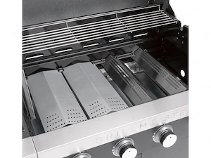 5-Flammen-Gasgrill mit 4 Kochzonen f r niedrige bis extrem hohe Temperaturen Infrarot-Kochzone mit Bild 5