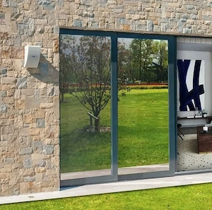 Spiegelfurnier-Spiegelfolie 200x50 cm GRATIS Rakel Fensterfolien mit Spiegeleffekt sind ein Bild 3