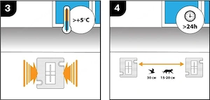 Installationsset f r Balkon-Katzennetz 6x3 ohne Bohren ? Wirksamer Schutz des Balkons vor dem Heraus Bild 6