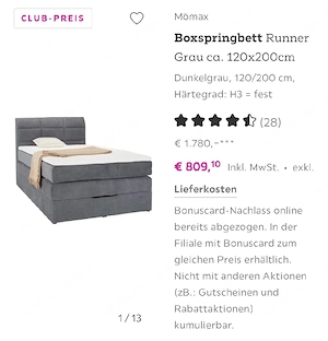 Boxspringbett Bild 2