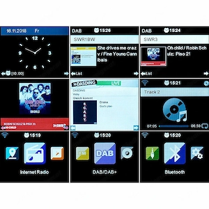 Stereoanlage mit Webradio, DAB+, UKW, CD, Bluetooth, USB, 60 Watt Bild 5