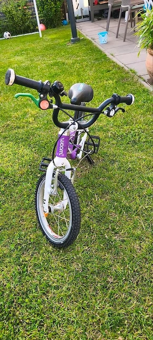 Woom 2 Kinderfahrrad 14 Zoll Lila Bild 3