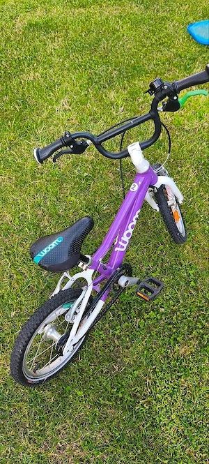 Woom 2 Kinderfahrrad 14 Zoll Lila Bild 2