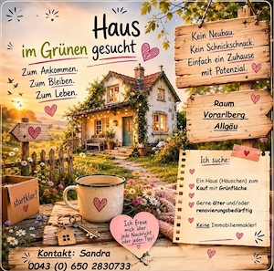 Haus im Grünen gesucht