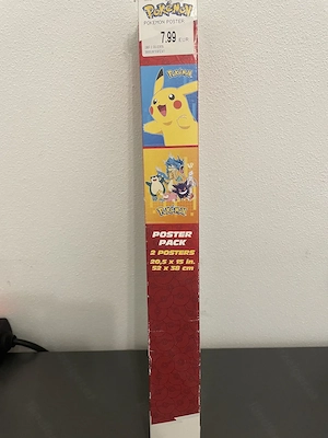 Pokemon Poster Set - Posterpack von 2 Posters (52x38 cm)