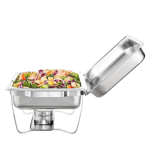 Warm & frisch: Mit dem 2er-Pack Chafing Dishes halten Sie alle Ihre Lieblingsspeisen auf Temperatur Bild 5