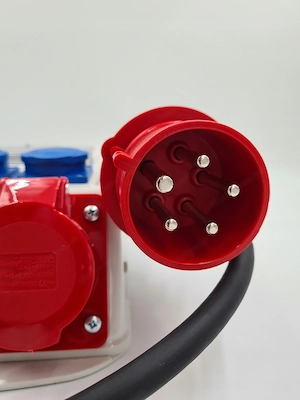 BAU SCHALTANLAGE SCHALTANLAGE Wandverteiler Baustellenstrom Elektroverteilerkasten Baustellenmobil S Bild 4