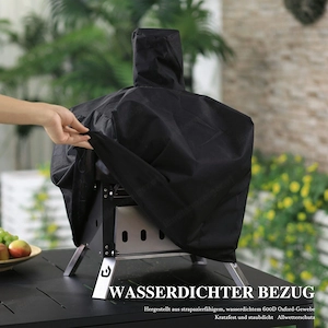 Pizzaofen im Freien mit der gesamten inneren Kochfl che Bild 3