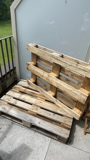 Palettensofa mit abziehbarem Bezug Bild 9