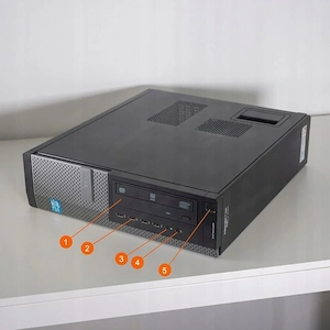 Computer dell i5 8 gb windows 10 pro dvd mit 500 gb festplatte dell optiplex-serie Bild 6