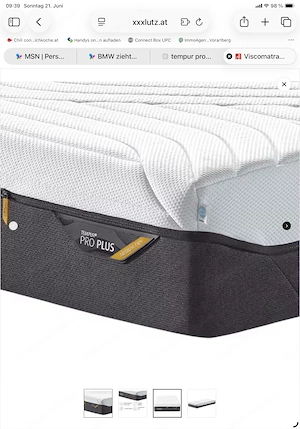 Matratze Tempur PRO Plus 90x200 Bild 3