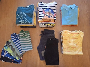 Bekleidungspaket Gr. 110 116