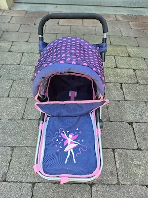 Puppenwagen mit Wickeltasche Bild 2