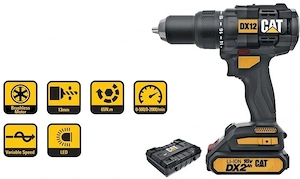 CAT DX12 Akku-Schlagschrauber mit b rstenlosem Motor Bild 4