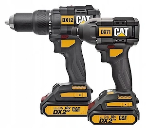2-in-1-Set DX12K-Schraubendreher + DX71 CAT KIT 18V 2x2,0Ah-Schraubendreher mit b rstenlosen Motoren Bild 3
