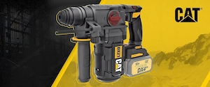 B rstenloser Bohrhammer CAT DX21B 18V 2,2J SDS+ 4 Funktionen: Bohren, Hammerbohren, Mei eldrehung, M Bild 3