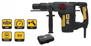 Abbruchhammer CAT DX25 SDS-Max 1100 W 8,5 J 40 mm Vertikalmotor Schlaghammer mit Bild 4