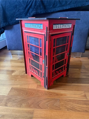 Hocker   Beistelltisch London-Telefonzellen Bild 3