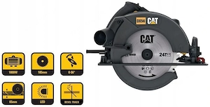 CAT DX56 185 mm 1800 W Kreiss ge Professionelle und sehr leistungsstarke Kreiss ge mit einer Bild 4