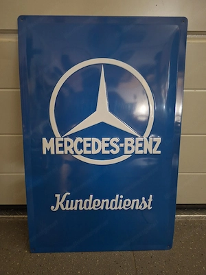 Mercedes Benz Werkstatt Schild