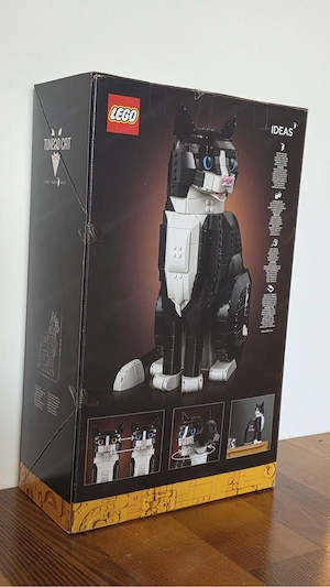 Schwarz-weiße Lego Katze Original Verpackt Bild 2