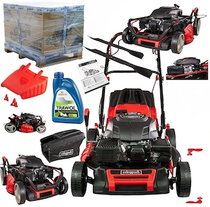 SCHEPPACH MS225 OHV 2021 53CM Benzin-Rasenm her mit BATTERIE-Starter-XXL-Set Bild 2